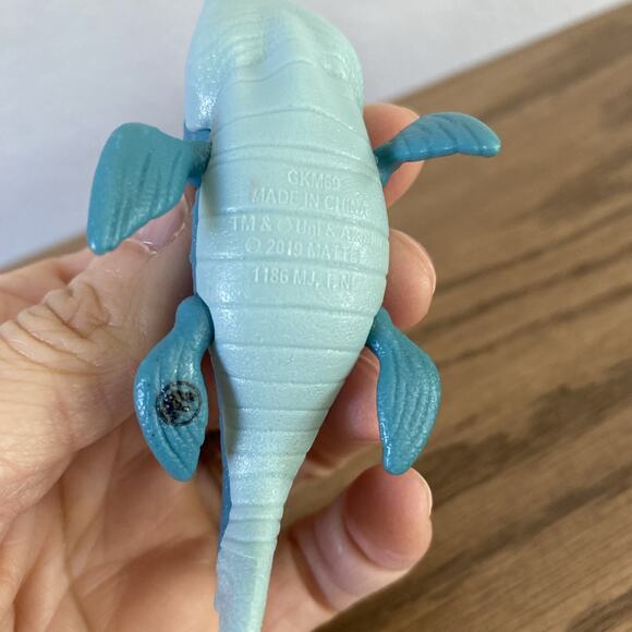 2019 Mattel Imaginext Jurassic World Mosasaurus Egg Mini Dinosaur Toy Figure - Picture 3 of 4